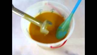 Making Pumpkin Lager Soap
