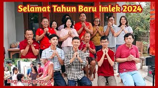 MERAYAKAN TAHUN BARU IMLEK 2024@zalikaandfamily || BAGI-BAGI ANGPAU || MUDIK BALIK  #imlek