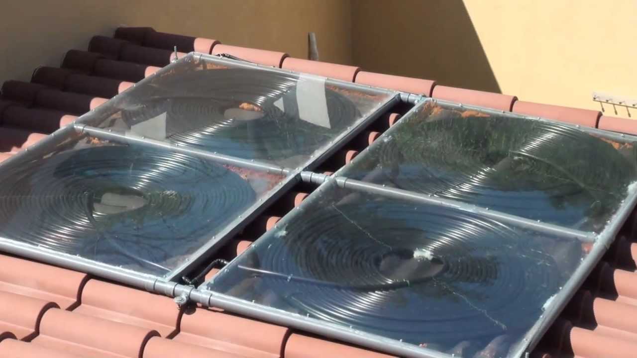 chauffe eau solaire homemade