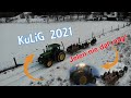 Łapiemy uroki Zimy, czyli Kulig 2021! Pierwsza Zimowa WTOPA JohnDeere 6215R #Rolnicy