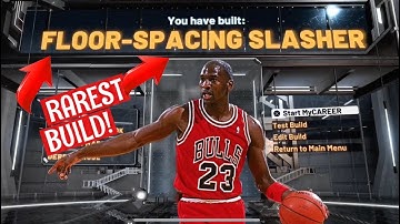 RAREST BUILD IN NBA 2K20! FLOOR SPACING SLASHER!