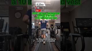 first time running a 5k with a vest #beginner #marathon #pov #running #strava #insta360 #motivation
