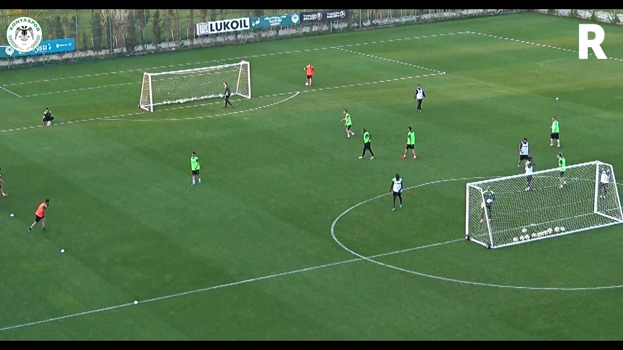 Hocamız Sergen Yalçın'ın antrenmanda oynanan turnuva ...