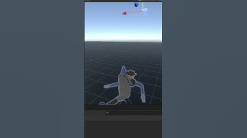 Adding a ragdoll to my first unity game! Dev Log 25 #shorts