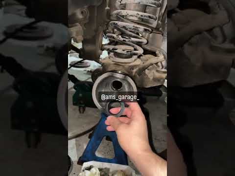 حل مشكلة تكرار تهريب صوف الرمانة الامامية للنيسان باترول القديم والفتك تجربة كراج  في التركيب