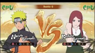 Kushina uzumaki vs Naruto all versions #naruto #hashirama #uzumaki #kushina #battle #narutoshippuden