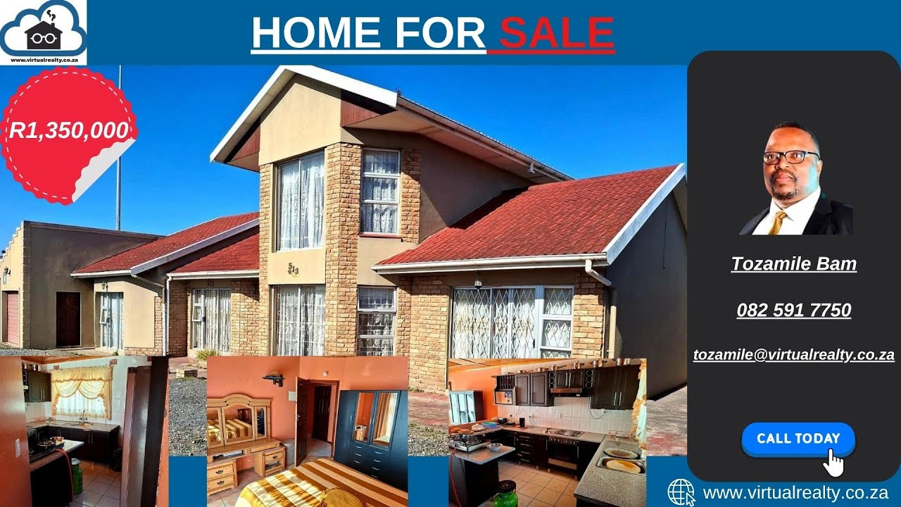 Home For Sale in Mdantsane Nu 17, Mdantsane, East London R 1,350,000 ...