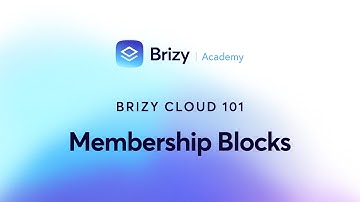How to activate blocks as Membership Blocks in Brizy Cloud 101? | Lesson 28