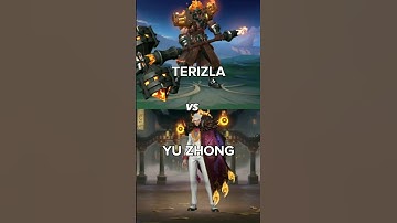 Deathbattle Terizla vs Yu Zhong #mobilelegends #mlbb #deathbattle #shorts