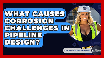 What Causes Corrosion Challenges In Pipeline Design? - Civil Engineering Explained