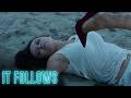 Annie was followed by something we couldn't see | It Follows | Maika Monroe, Jake Weary