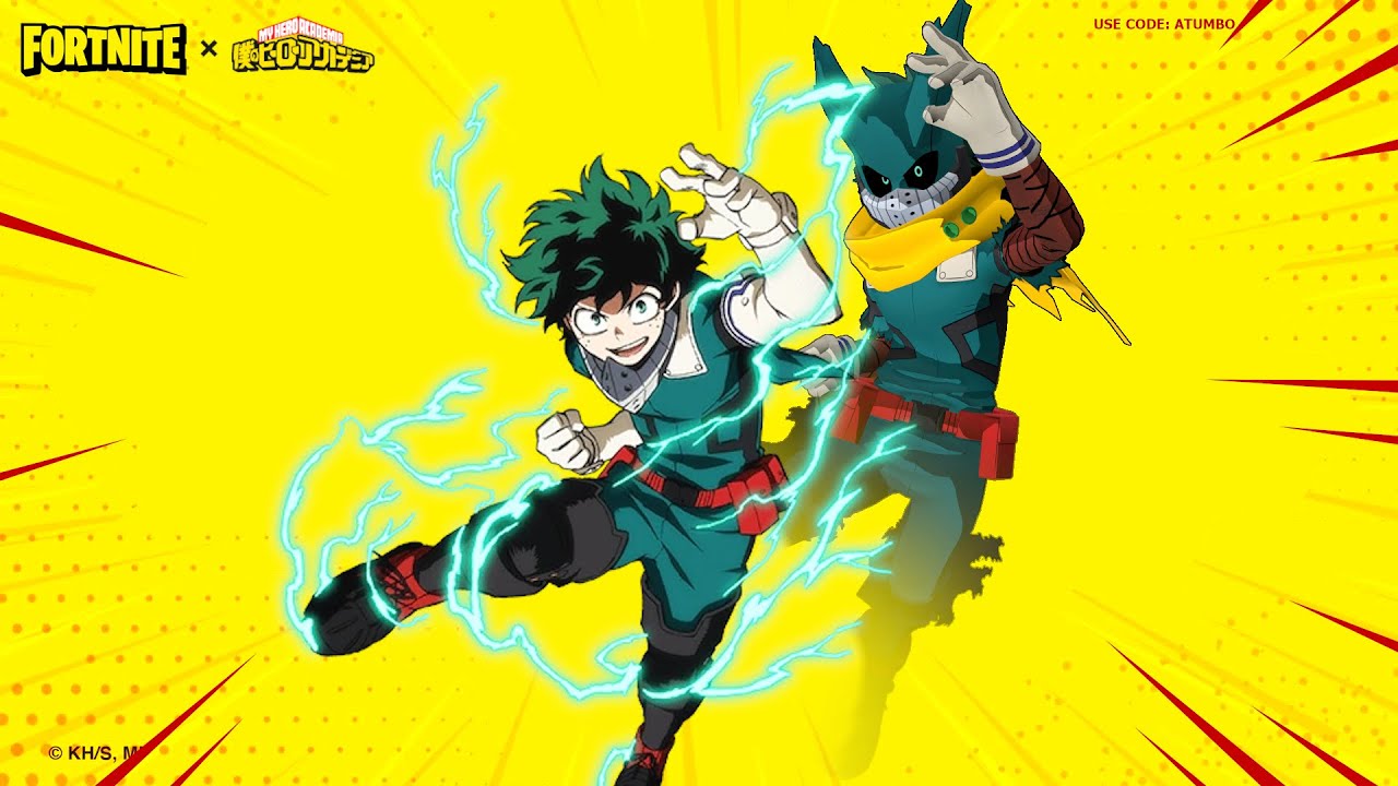 Gifting Deku Bundle LIVE @25K SUBS | Fortnite X My Hero Academia - YouTube