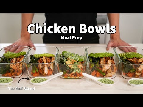 How to Meal Prep Spiced Chicken Bowls for the Week  Episode 50