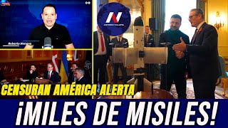 ¡Anuncian miles de misiles para Ucrania! OTAN muestra dron interceptor TikTok censura América Alerta