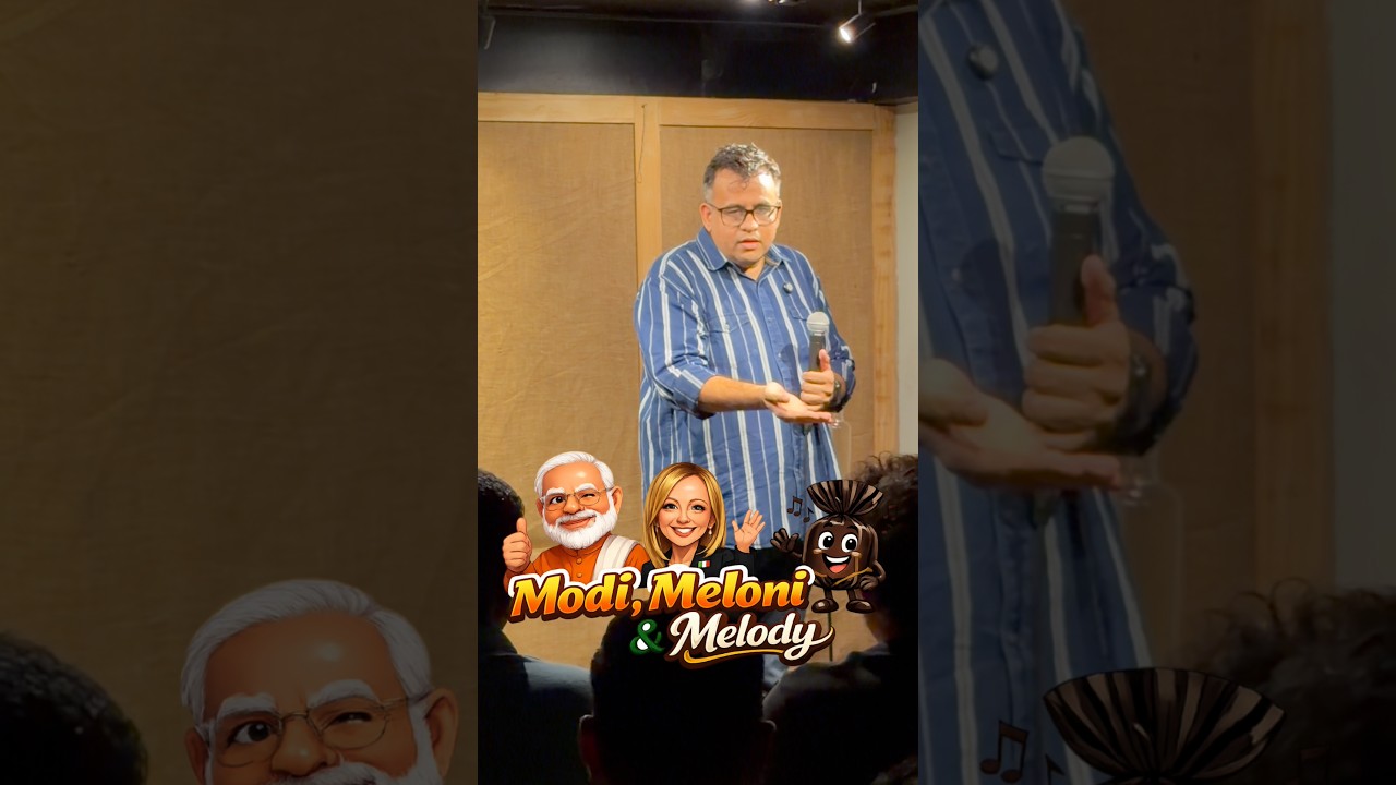 Please don’t make AI videos of our Hon PM. Also,these are just jokes #Modi #Meloni #Melody #Marathi