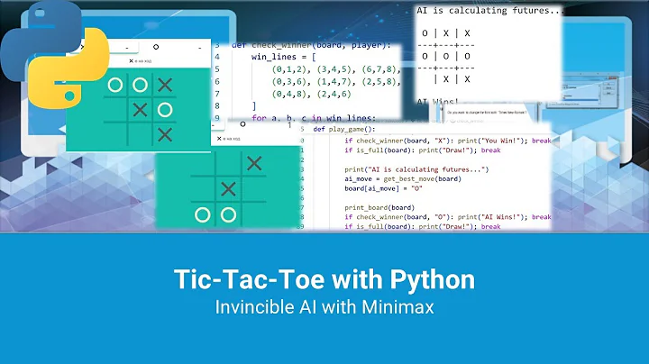 Tic-Tac-Toe with Minimax and Python
