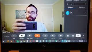 Displaying Presentation and Speaker together  on Dingtalk