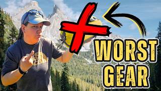 Backpacking Gear Regrets | Backpacking Gear I Wish I NEVER Bought!