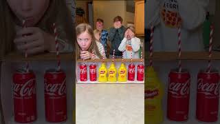 Don’t Drink the Mustard! #short #game #challenge #prank screenshot 3