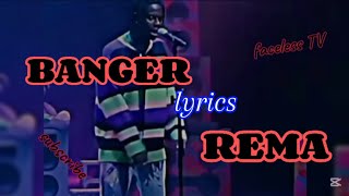 Banger S  By Rema