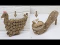 5 Storage jewelry box from jute rope | Diy storage box ideas | #2