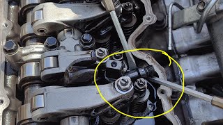 tapped checking  Toyota 1hd fte engine injector work and injector remove and injector fitting