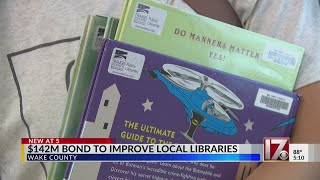 $142 million bond to improve Wake County libraries