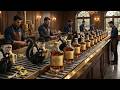 Inside the Luxury Whisky Factory with Monkeys | Complete Process