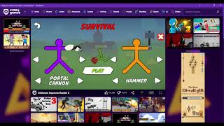 Stickman Supreme Duelist 2   CrazyGames screenshot 2