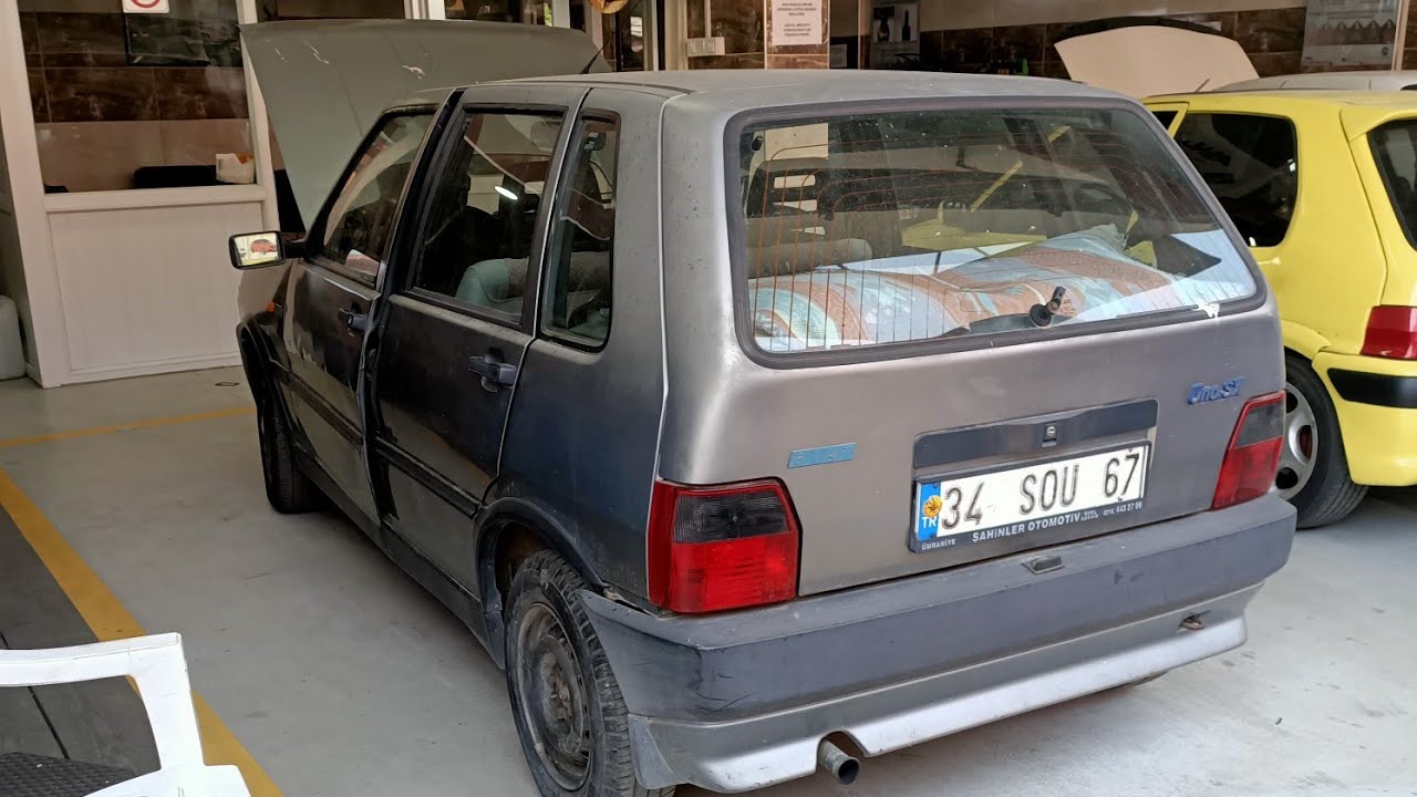 Fiat Uno 97 model 70 SX ie 2 yıl sonra ilk marş tanıtım