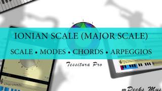 The Ionian Scale, Modes, Chords and Arpeggios Music Theory Video