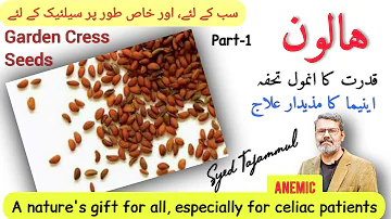 Garden cress seeds | Halim | super food for Anemic and Celiac personnel | Khana Pakana Gluten free