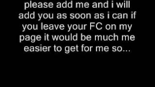 COD 5 Wii friend code