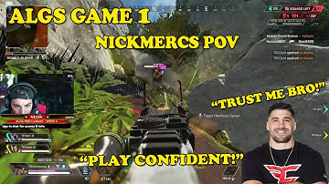 NICKMERCS GOES OFF AS HIS FIRST EVER IGL GAME FOR TRIPODS ON ALGS