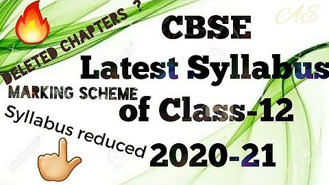 2020-21| English latest syllabus|Class-12|CBSE|Deleted topics|Syllabus reduced|Explained in Hindi|