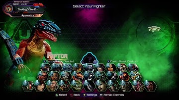 Killer Instinct Riptor Vs Rash friendly fight