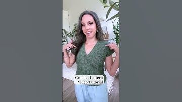 Super EASY Braided Wheat Stitch Summer Top Pattern - Make in 4 different yarn weights!