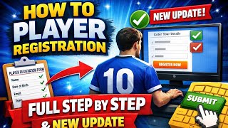 New Player Registration Tutorial | Don’t Make These Mistakes 🤔😱