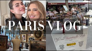 Paris vlog - flea markets with Amelie, perfume shopping and french cafes