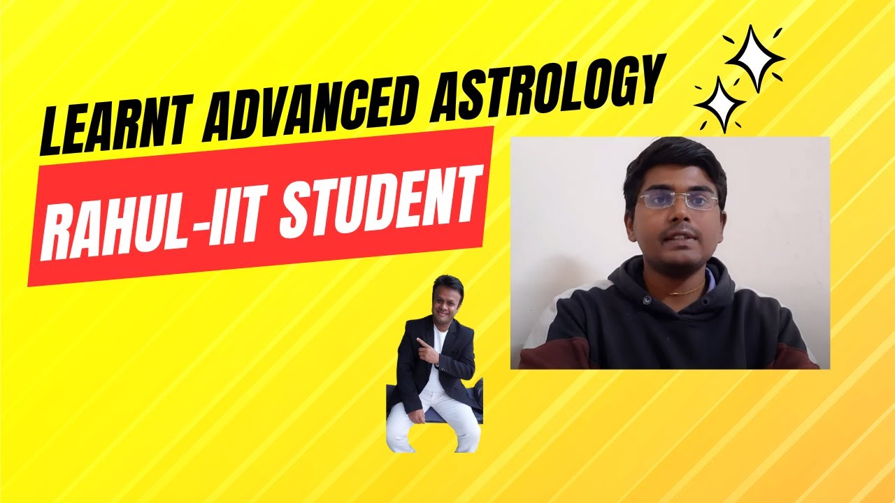 Rahul M - IIT Philosophy Student Success Journey in Basic To Advanced ...