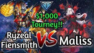 Ryzeal Fiendsmith Vs Maliss $1,000 IronMan Tourney Post ALIN Yu-Gi-Oh!