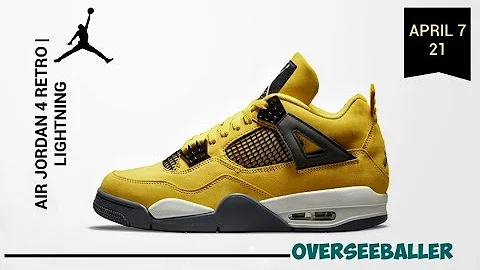 OFFICIAL  | The Air Jordan 4 “Lightning”, One Of The Biggest Retro Grails In History, Is Coming Back