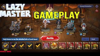 lazy master gameplay beginner guide new android game 2020 screenshot 5