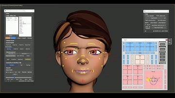 CG-Animation - Facial rigging - 3ds Max