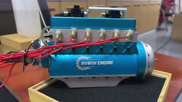 RUNNING a Working Inline 6 Engine Model | Stirlingkit