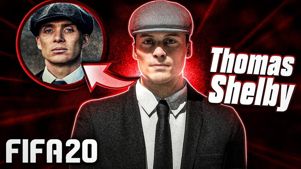 FIFA 21 - Face THOMAS SHELBY ''Peaky Blinders'' (Tutorial) - YouTube