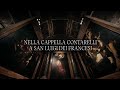 La nuova croce nella cappella dedicata al Caravaggio all'interno della chiesa di San Luigi dei fr...