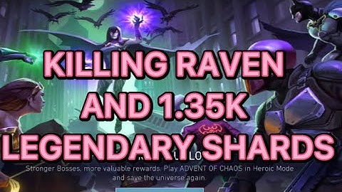 Completing Raven Heroic 1 AoC , surprising rewards