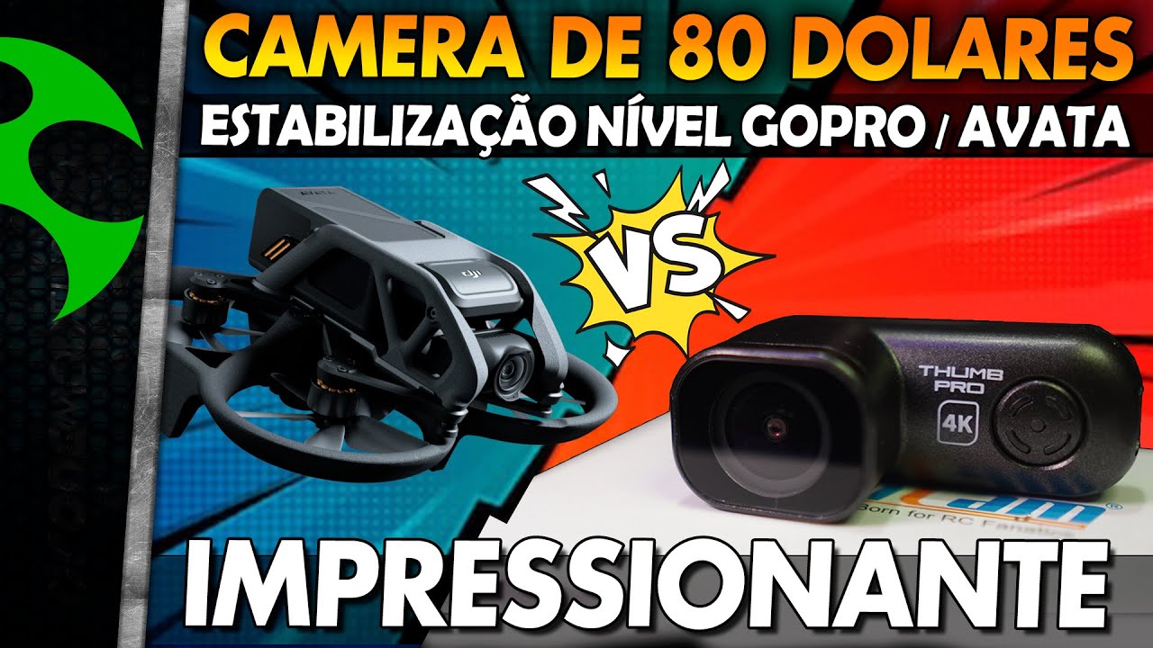 DJI AVATA vs RunCam Thumb Pro de 80 DÓLARES