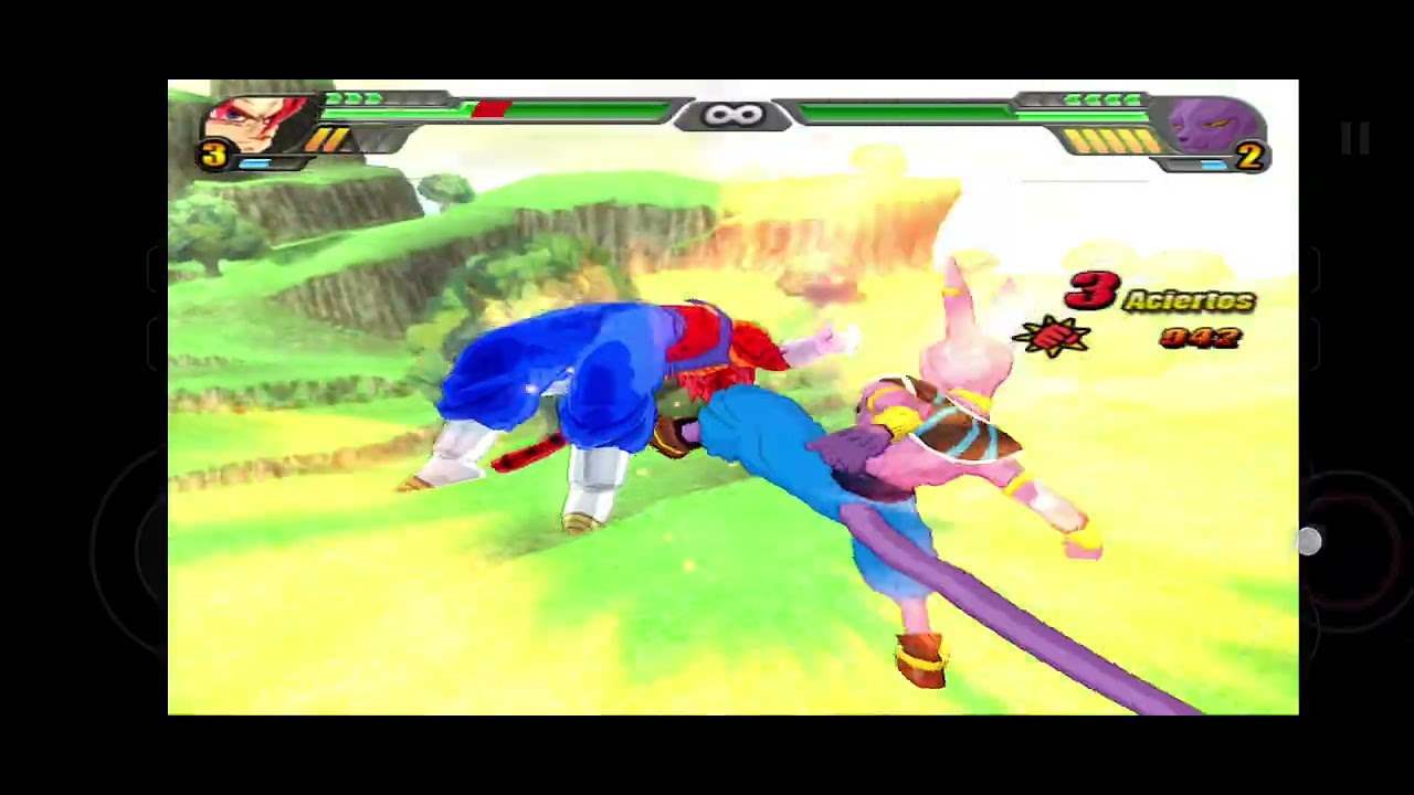 Dragon 🐉Ball Z Tenkaichi 3 Vegito SSJ 4 Vs Beerus